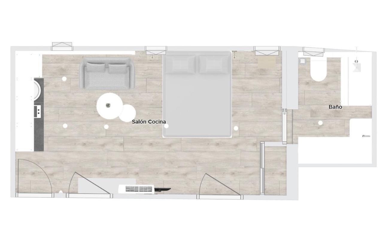 Apartamento Madrid Junto Palacio Real Eksteriør billede